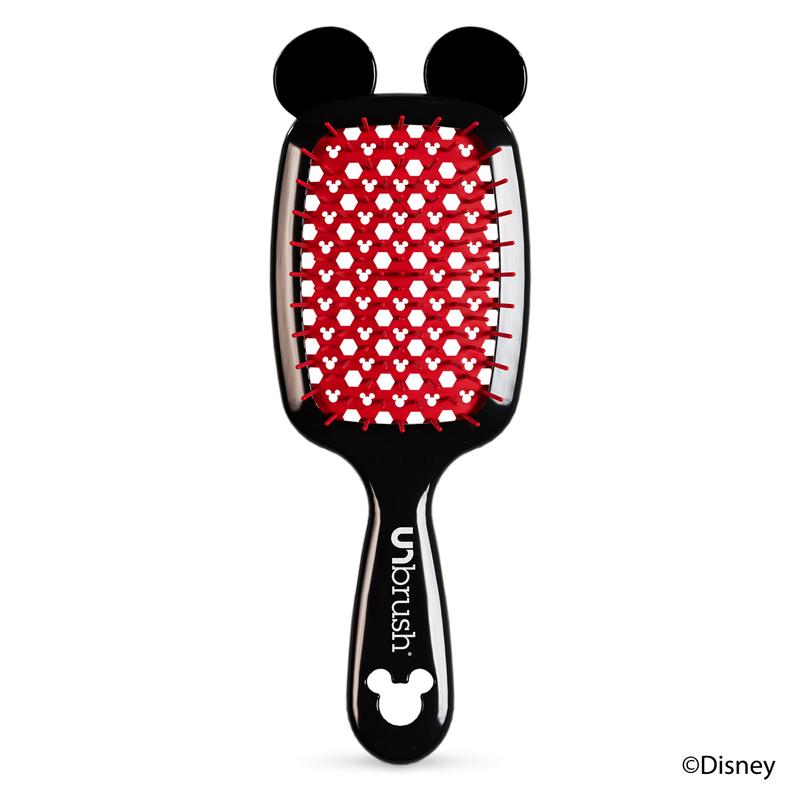 Disney Mickey Mouse and Minnie Mouse Edition UNbrush Detangle Hair Brush Haircare Lightweight Durable Smooth