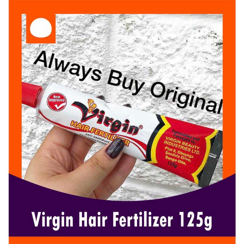 Virgin Hair Fertilizer New Improved! 125g by Virgin Hair - Boost Your Hair Health Cream Haircare Comfort