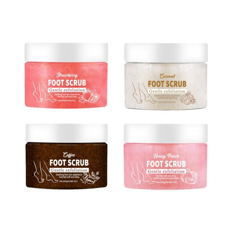 Foot Scrub, 1 Count Gentle Exfoliating Foaming Foot Scrub for Skin, Smoothing Cracked Heel & Dry Skin, Pedicure Foot Spa for Women & Men