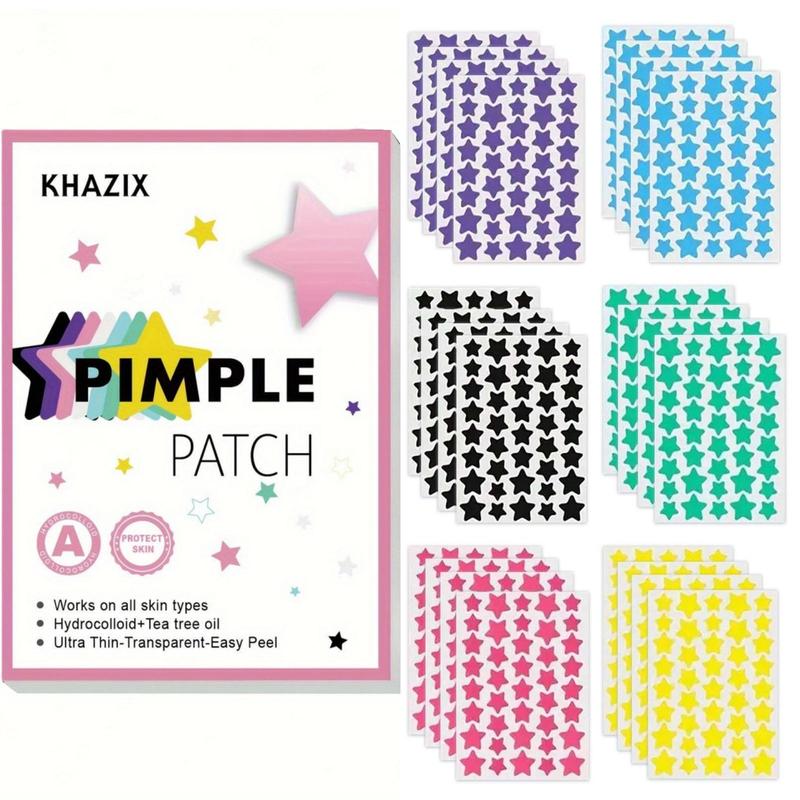 Star Shaped Acne Patch, 240pcs set Skin-friendly Hydrocolloid Acne Cover Sticker, Acne Patches for All Skin Types