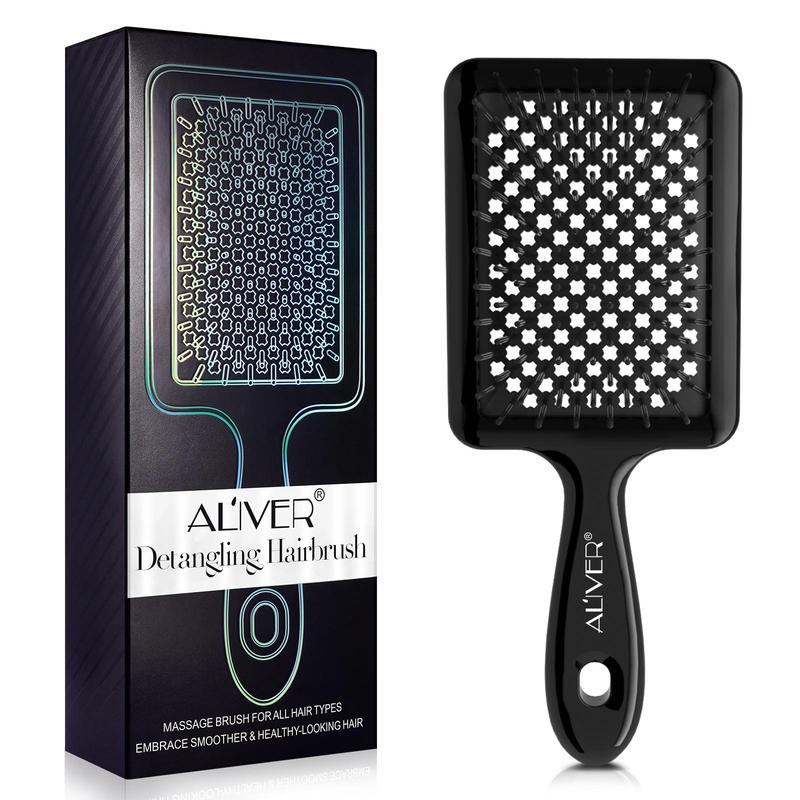 Air Cushion Brush, Wet & Dry Detailing Comb, Scalp Massage Comb, Curly Hair Detangling & Styling Tool, Straight & Curl Hair Massaging Comb