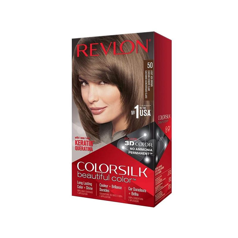 Revlon ColorSilk Hair Color #50 Light Ash Brown