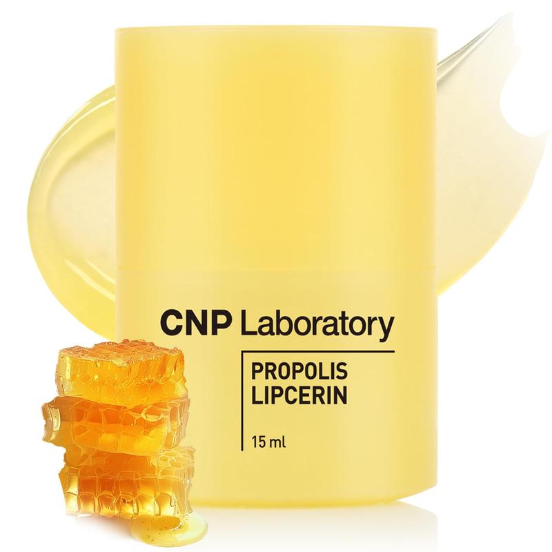 CNP Laboratory Propolis Lipcerin - 15g Honey Moisturizing Lip Balm + Lip Mask for Soft, Smooth and Glossy Lips - Skincare