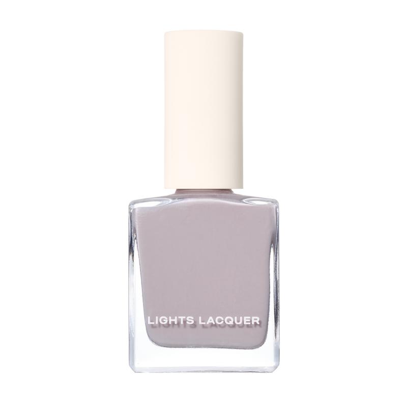 Bah Humbug! -Light lavender grey polish with a creme finish