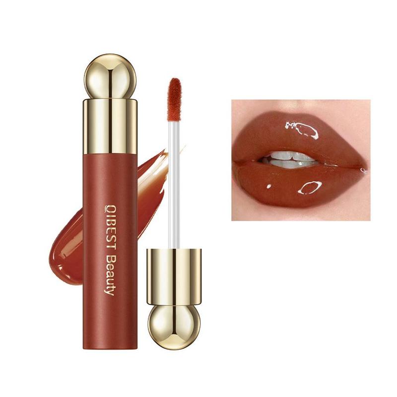 Mirror Liquid Lipstick, Long-wearing Moisturizing Watery Lip Gloss, Tinted Liquid Lip Balm Hydrating Glossy Lip Glaze Stick, Lip Maximizer Plumping Lip Oil