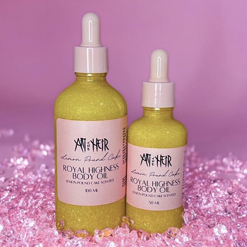 Lemon Pound Cake Shimmer Body Oil