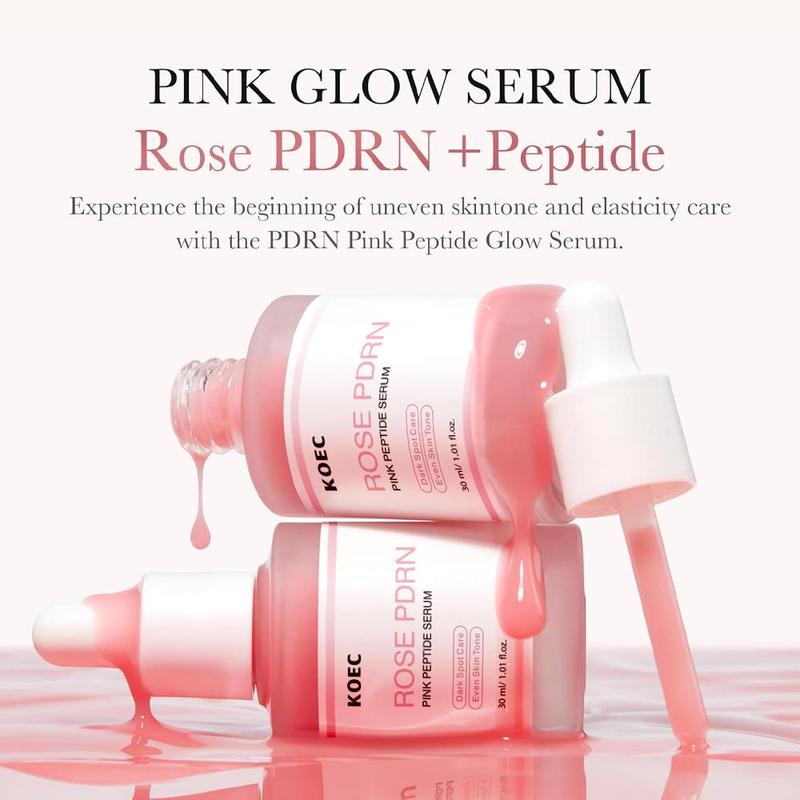 Rose Pdrn Pink Peptide Serum, Moisturizing Facial Serum, Hydrating Facial Essence, Suitable for All Skin Type