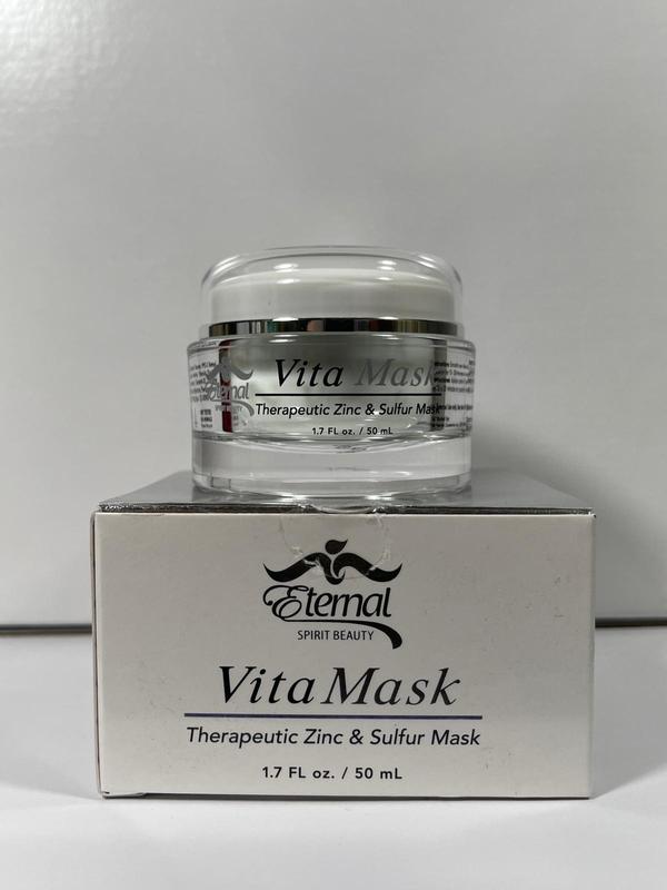 Vita Mask Therapeutic Zinc & Sulfur Mask for Skincare Comfort