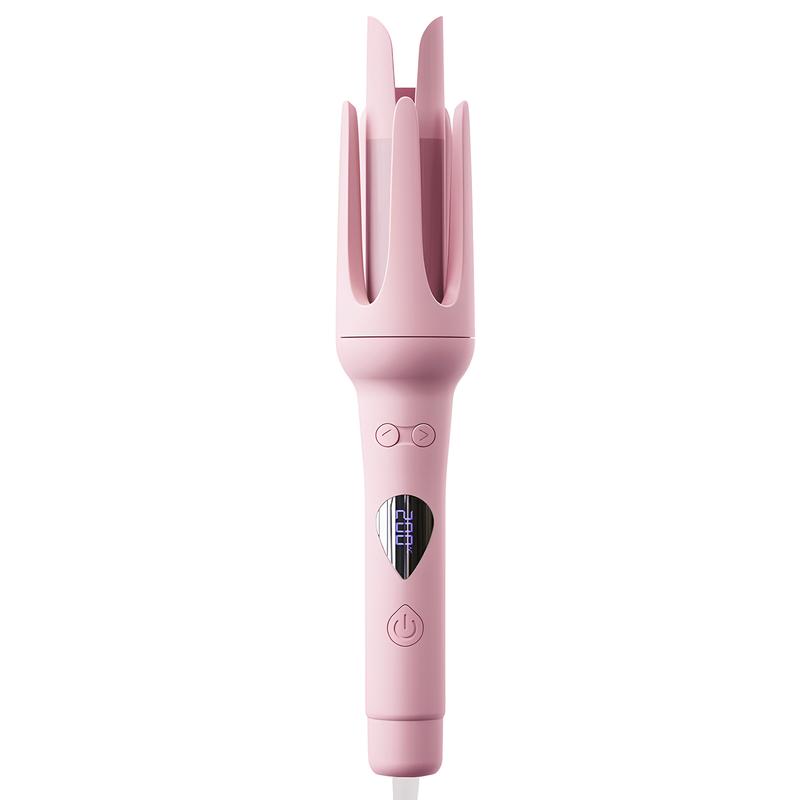 Automatic Curling Iron- 7 Temperature Modes, Fast Heating, Double Layers Anti-Hot Non-Harming Iron hot styling tool curling wands Comfort hot hair