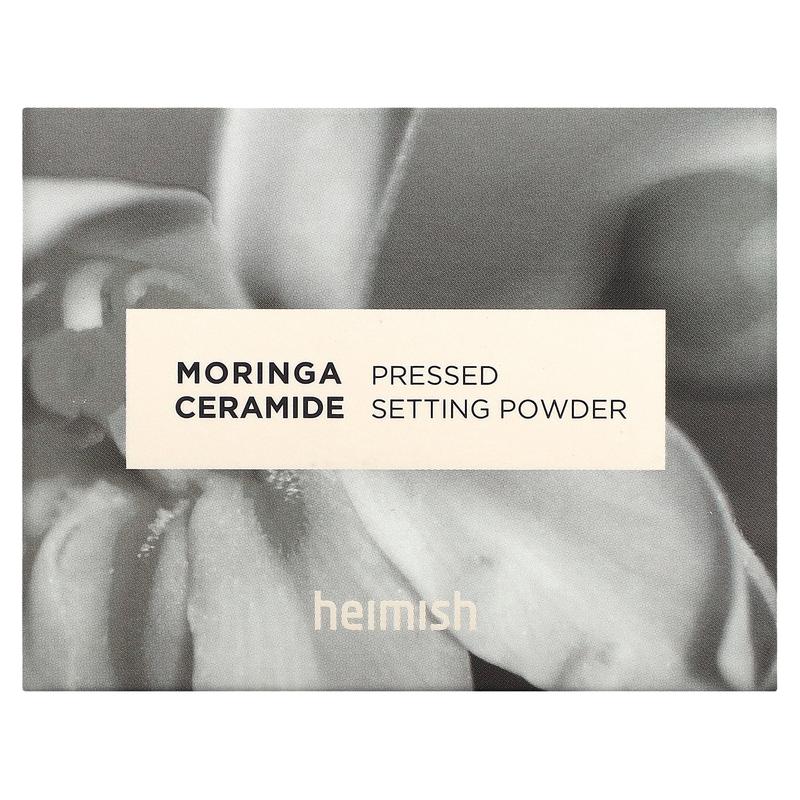 Heimish Moringa Ceramide, Pressed Setting Powder, 5 g