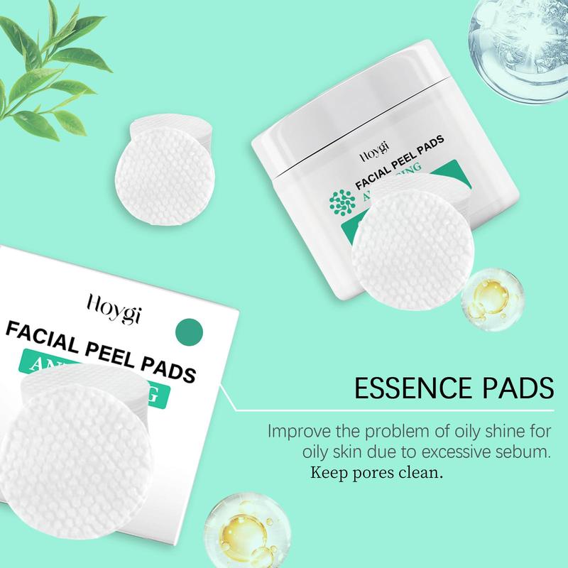 Collagen Night Wrapping Mask & Facial Peel Pads Set, 2 Boxes Deep Cleansing Moisturizing Facial Skincare Products, Suitable for All Skin Types, Christmas Gift