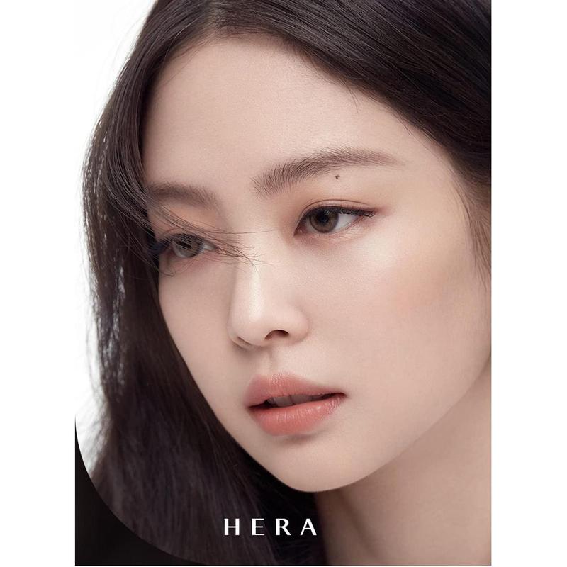 [ HERA ] Black Cushion Foundation 15g with Refill, Matte Cover #21N1 Vanilla Concealer Flawless Lightweight Makeup Contour Gel Cosmetic Powder Aluminum