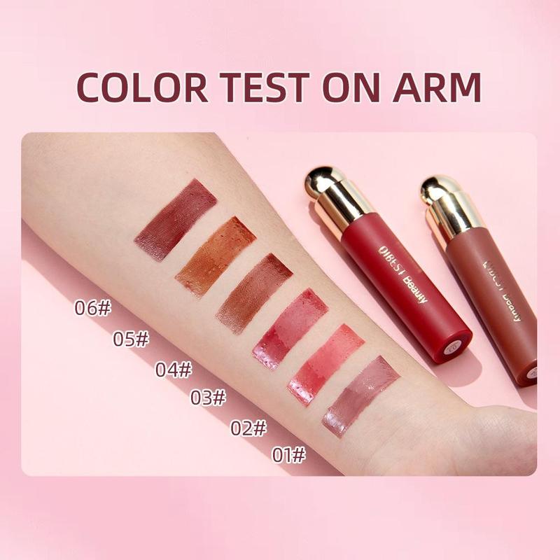 Mirror Liquid Lipstick, Long-wearing Moisturizing Watery Lip Gloss, Tinted Liquid Lip Balm Hydrating Glossy Lip Glaze Stick, Lip Maximizer Plumping Lip Oil