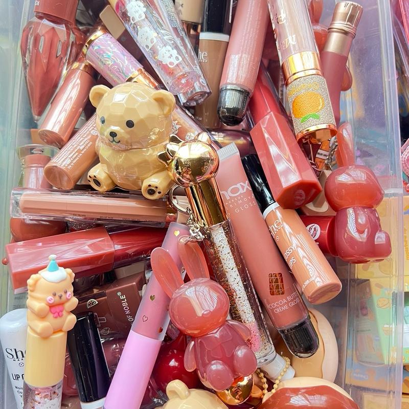 Mystery Lip Gloss Bundle , lip care, lip oil, lip plumper, lip tint, lip stick, lip scrub & more…..