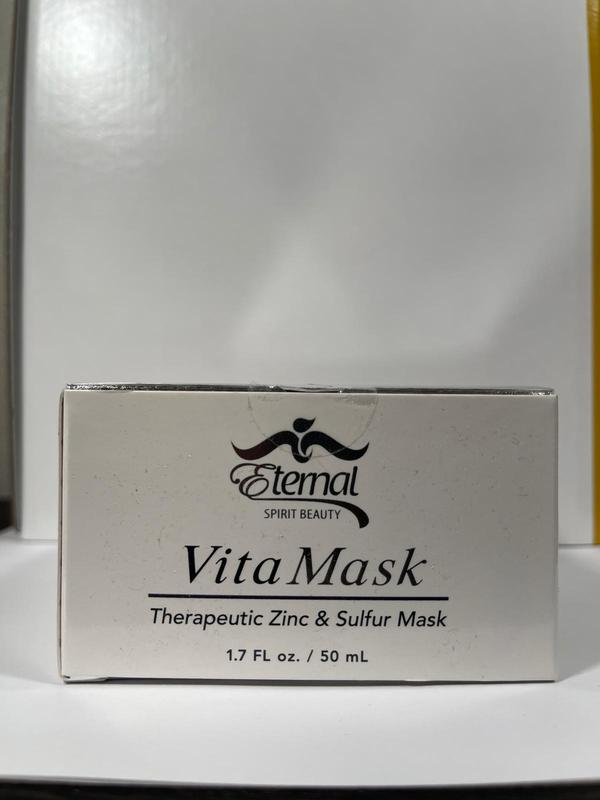 Vita Mask Therapeutic Zinc & Sulfur Mask for Skincare Comfort