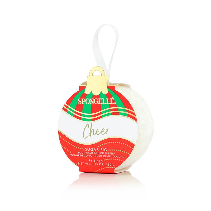 Celebrate the Season | Holiday Ornament Gift Set (Body Wash Infused Buffers)