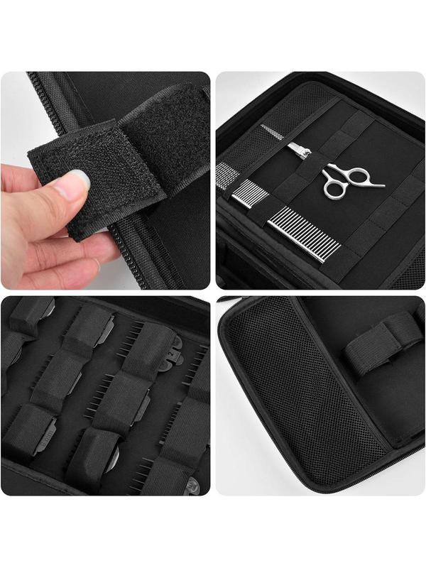 Hard Travel Case for Hair Clippers, Hair Cutting Barber Supplies Organizer Bag, Trimmer Storage Holder for Ufree for Wahl for Andis Men Razor Guard Grooming Kits