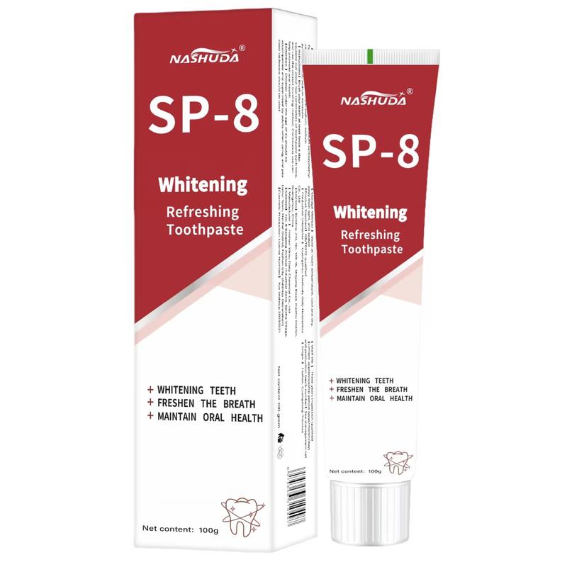 SP-8 Probiotic Bright White Toothpaste Deep Clean Teeth Fresh Breath Oral sp-8 toothpaste