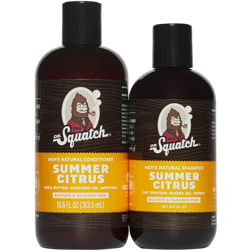 Dr. Squatch - Summer Citrus Hair Care Kit