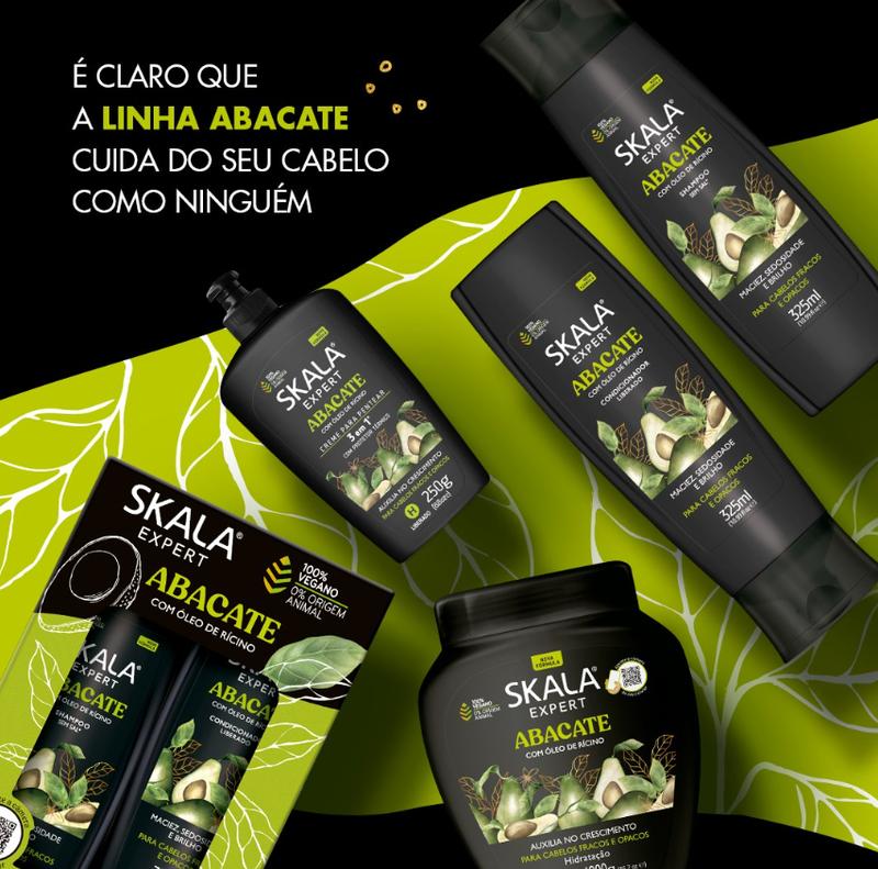 SKALA Curly Hair kit - Shampoo, Conditioner and  Mask - Pack of 8