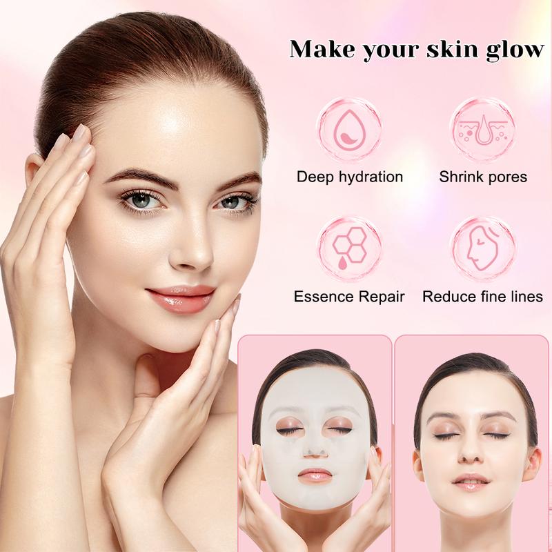 Purehealth Deep Collagen facial mask | Collagen facial mask 5 patches for moisturizing, rejuvenating, repairing and comfort facial mask Collagen Deep