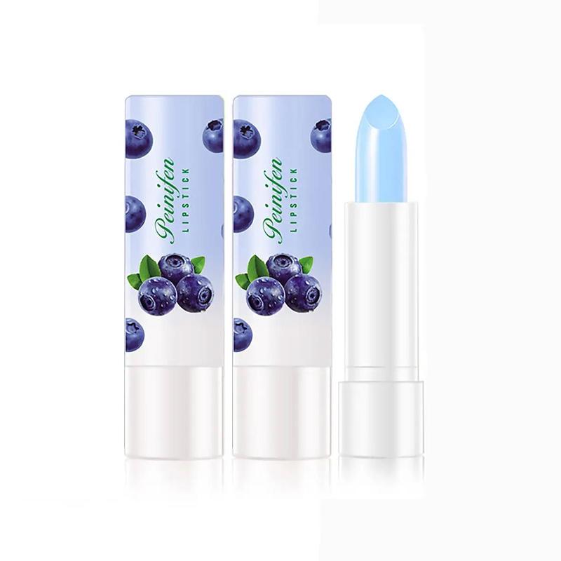 Fruit Moisturizing Lip Butter Balm, olor Changing Glossy Lipstick, Multicolor Long Lasting Lipsticks, Cosmetic Hydrating Lip Gloss, Moisturize Hydrate Lip Care