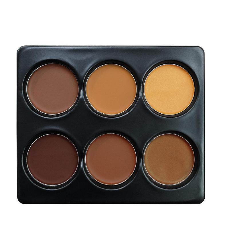 6 Color Concealer Palette, Waterproof Contour Cream, Long Lasting Highlighter Cream, Facial Makeup Product For Women & Girls