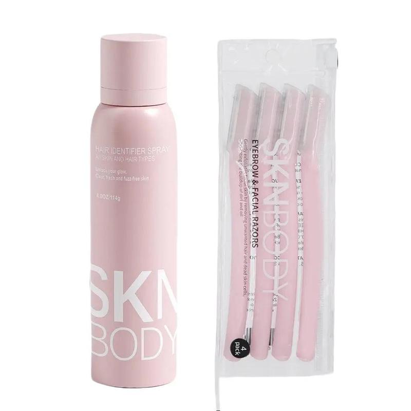 Spray + Dermaplaner Bundle from SKNBODY Peach Facial