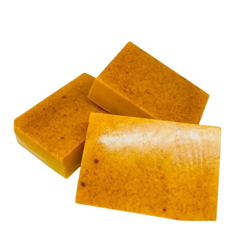 100g Lemon Turmeric KojicAcid SoapLemon Kojic Acid Soap BarTurmeric Soap BarKojic Acid SoapDark Spot Remover for Face,Deeply Cleanse Skin, Suitable for All Skin Types, with 1 Foaming Net, Handmade Soap soap skincare Moisturizing Soap Bar