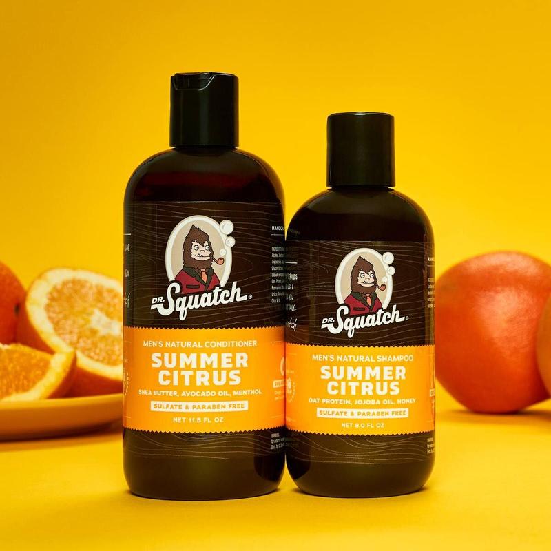 Dr. Squatch - Summer Citrus Hair Care Kit