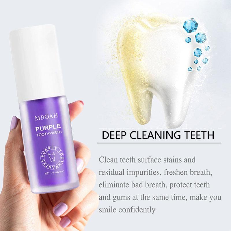 Comfort Teeth Brightening & Refreshing Purple Toothpaste, Toothpaste for Removing Yellow Stains, Teeth Cleaning, Gums Protecting Toothpaste