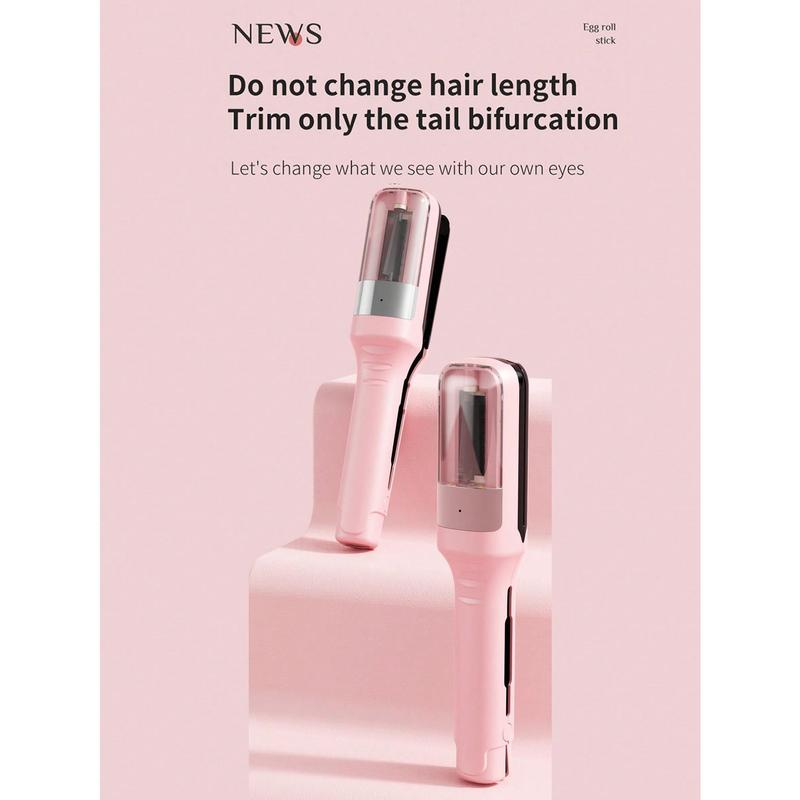 The Original Cordless Split End Hair Trimmer Rechargeable Home Tool Hair Clipper For Dry Damaged Splitting Broken Brittle Straight Curly Frizzy Beauty Rechargeable Cordless Split End Hair Trimmer, Split End Hair Trimmer, Remove Damaged Hair, Repair Hair C