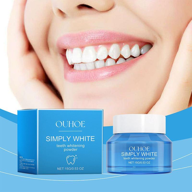 Teeth Brightening Powder, 3 Counts Oral Care Tooth Powder, Deep Cleaning Teeth Brightener, Oral Care Product for Men & Women, Christmas Gift