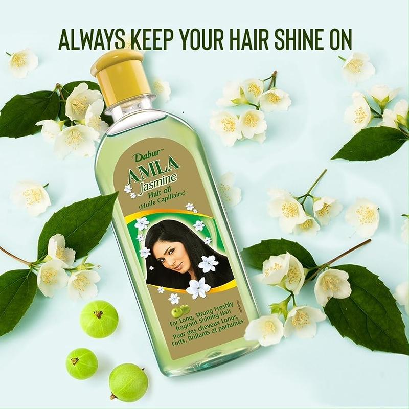 Dabur Amla Hair Oil - Amla, Amla Hair Oil, Amla Oil for Healthy Hair and Moisturized Scalp, Indian Hair Oil for Men and Women, Bio Oil for Hair, Natural Care for Beautiful Hair (300ml) Haircare