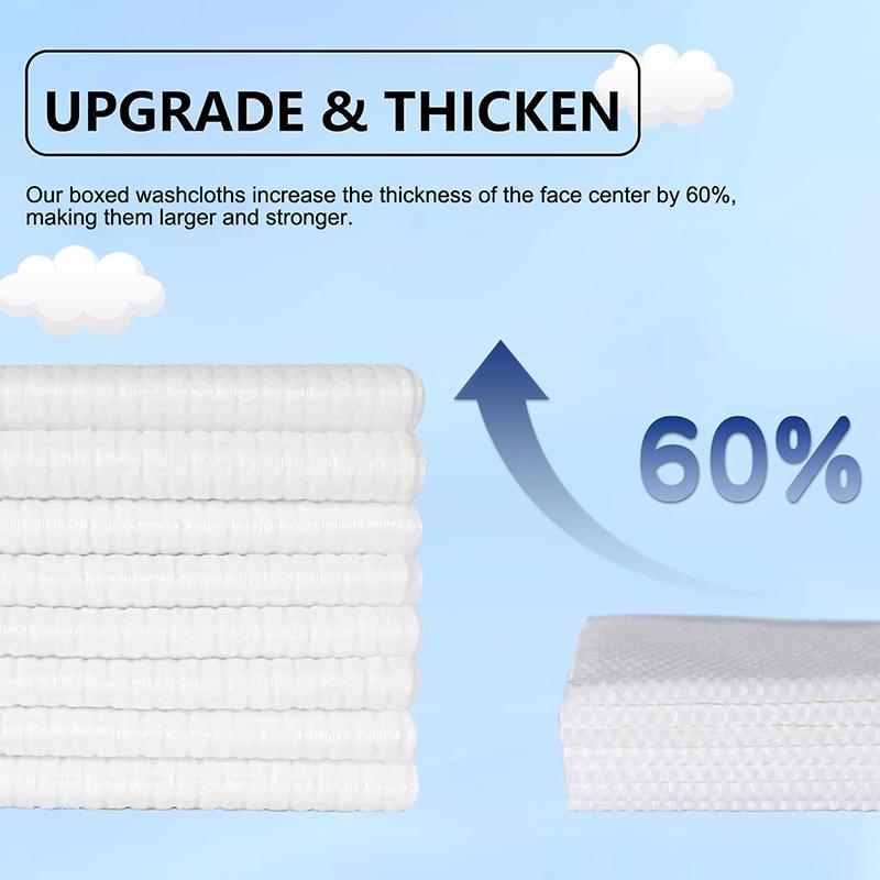 Disposable Facial Towels, 50pcs Large Thickened, Soft Face Wipes for Cleansing, Travel & Home Skincare Essentials Comfort