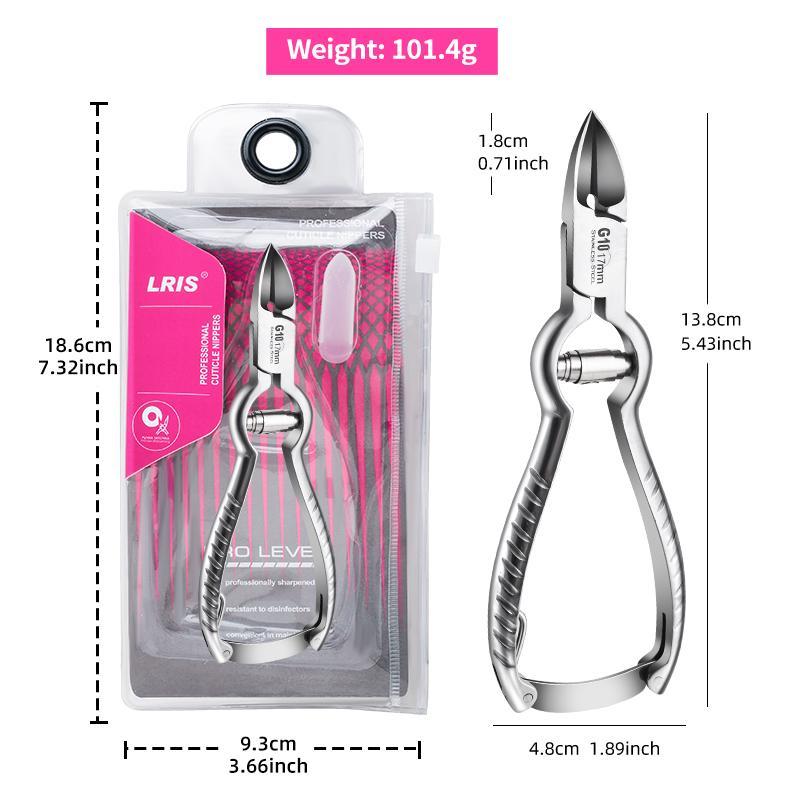 Stainless Steel Nail Clipper, Gourd Shaped Nail Trimmer, Multi-use Manicure & Pedicure Tool for Home & Salon Use