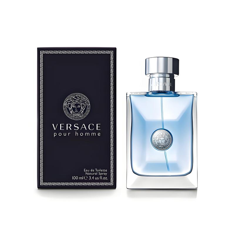 Versace Pour Homme EDT Spray Cologne for Men 3.4Oz   100ML