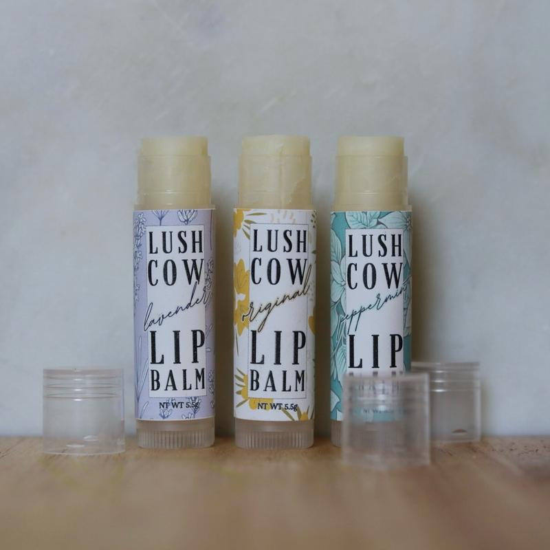 Organic Lip Balm - Beef Tallow Balm for Smooth and Moisturized Lips - Non-Toxic Skincare (3 pack)