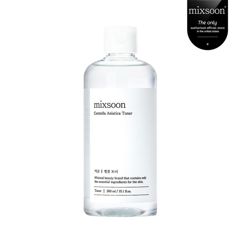 [Mixsoon] Centella Asiatica Toner (300 ml) | for All-Skin Types, Gentle on Sensitive & Acne-Prone Skin | Skincare Daily