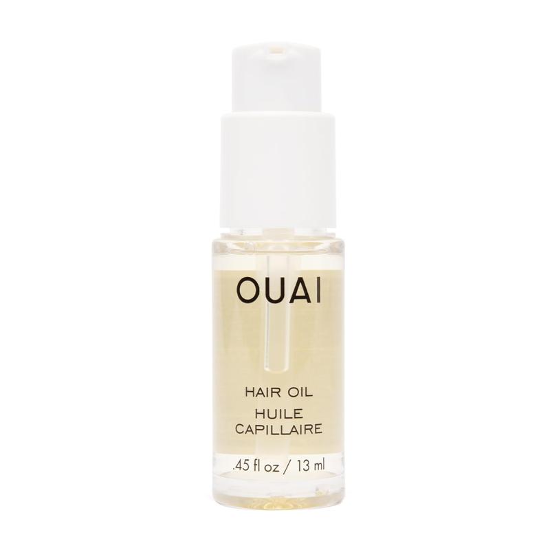 OUAI Hair Oil - Hair Heat Protectant Oil for Frizz Control - Adds Hair Shine and Smooths Split Ends - Color Safe Formula (1.5 oz) - OUAI