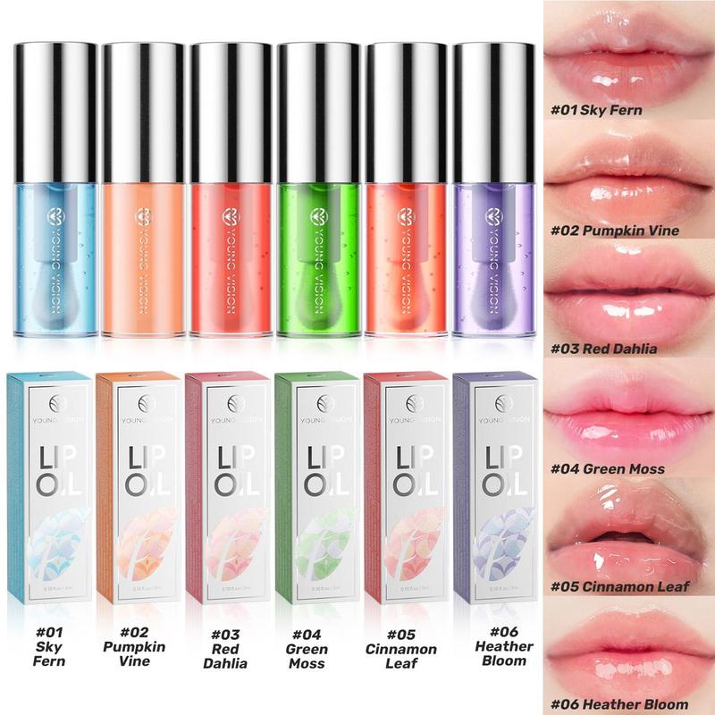 Makeup Set, 1 Set Lip Gloss & Lip Liner & Lip Oil Set, Moisturizing Lip Makeup Kit, Lip Cosmetic Kit for Women & Girls