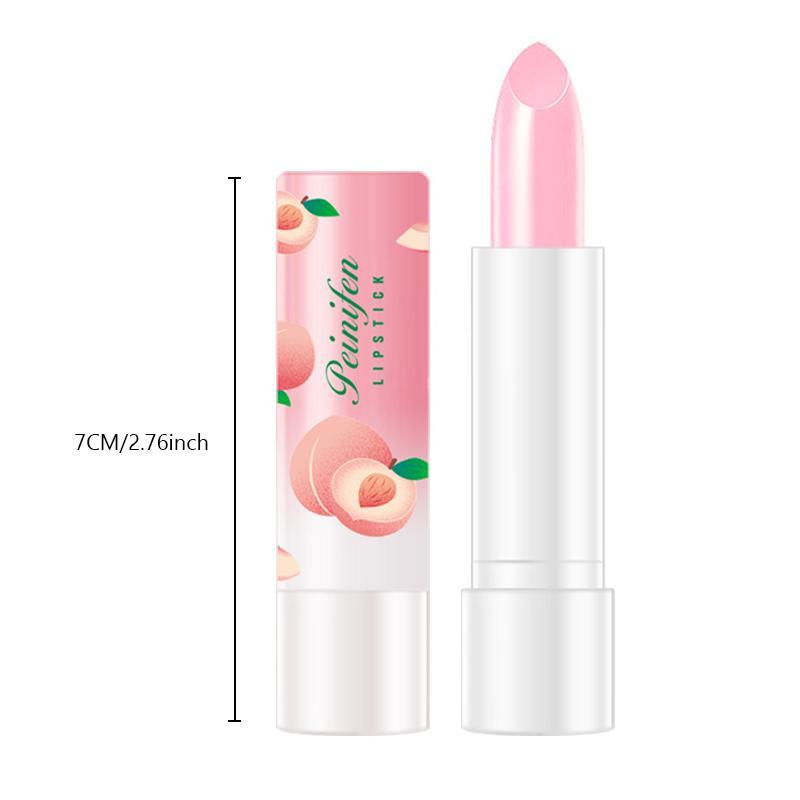 Fruit Moisturizing Lip Butter Balm, olor Changing Glossy Lipstick, Multicolor Long Lasting Lipsticks, Cosmetic Hydrating Lip Gloss, Moisturize Hydrate Lip Care