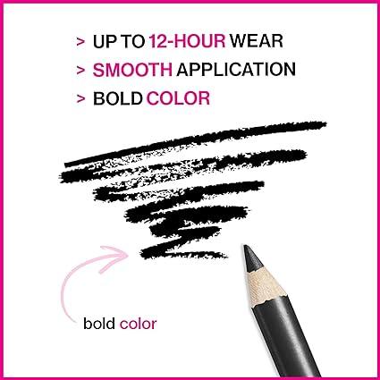 Color Icon Kohl Eyeliner Pencil-Rich Hyper-Pigmented Color, Smooth Creamy Application, Long-Wearing Matte Finish Cruelty-Free Cosmetic Lipliner Makeup