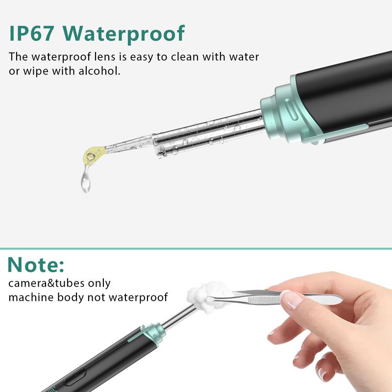 VITCOCO The Latest Earwax Removal in 2024, 1920P FHD Wireless Smart Visual, Ear Cleaner, Ear Wax Removal Kit, 3.9mm Ear Endoscope Camera for iPhone, Ipad & Android And Smart Phones, Removal Drops, Removal Tool, Earwax Removal, Otoscope