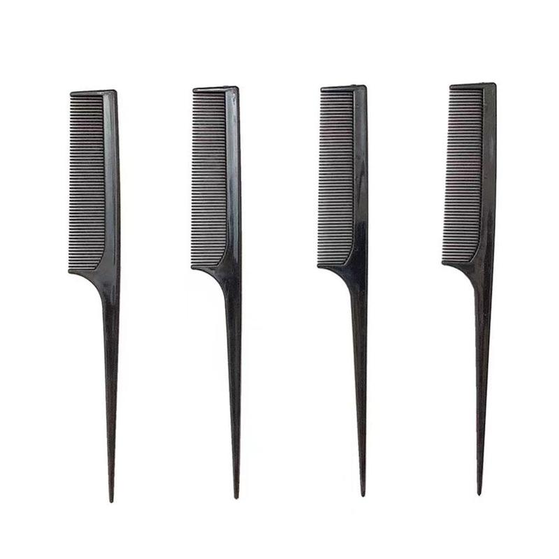 Pointed Tail Comb, Anti-static Haircare Hair Comb, Hair Brush for Detangling, Professional Heatless Haircare & Styling Tool For Salon & Barber, Heatless Styling Tools, Hair Products