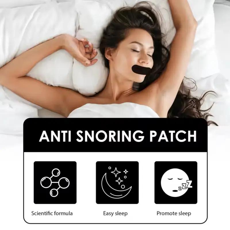 60 Pcs Snoring Relief Mouth Tape – Comfortable and Effective Solution for Snoring, Sleep Apnea, and Better Breathing