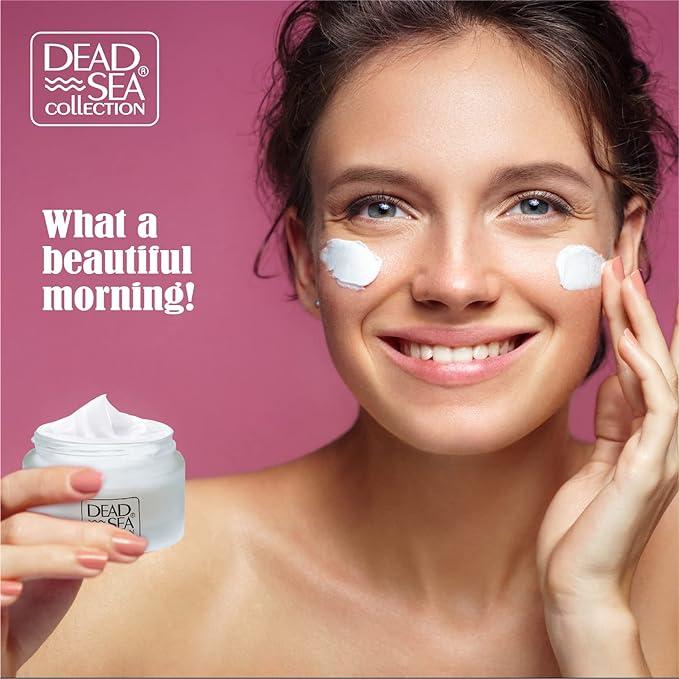 Dead Sea Collection Anti-Wrinkle Day Cream for Face with Collagen 1.69 fl oz Moisturizer Anti Aging Skincare Facial