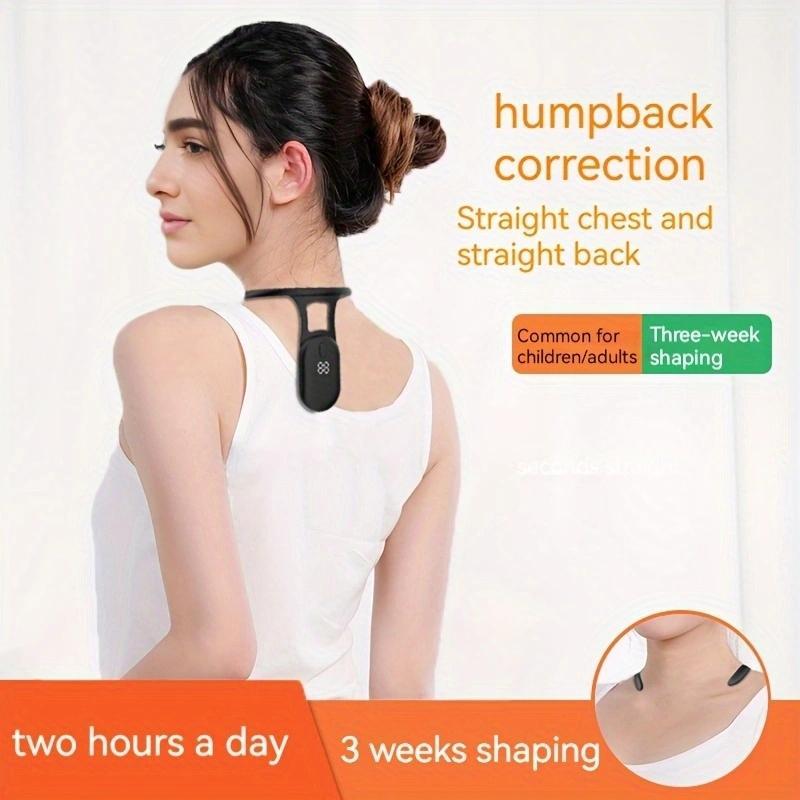 Electric Humpback Posture Corrector, Rechargeable LCD Display Vibration Reminder Posture Corrector, Personal Care Appliances for Home & Travel