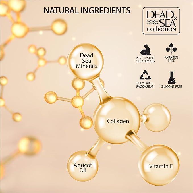 Dead Sea Collection Anti-Wrinkle Day Cream for Face with Collagen 1.69 fl oz Moisturizer Anti Aging Skincare Facial