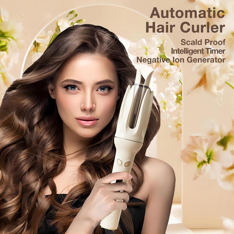 Automatic Hair Curling Iron, Trending Products, 28mm Barrel Hair Curler Wand, 4 Modes Temperatures Curling Iron with Negative Generator